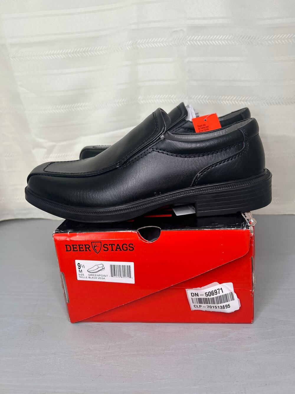 Deer Stags Greenpoint Slip-On Loafer Black Mens Size 9.5